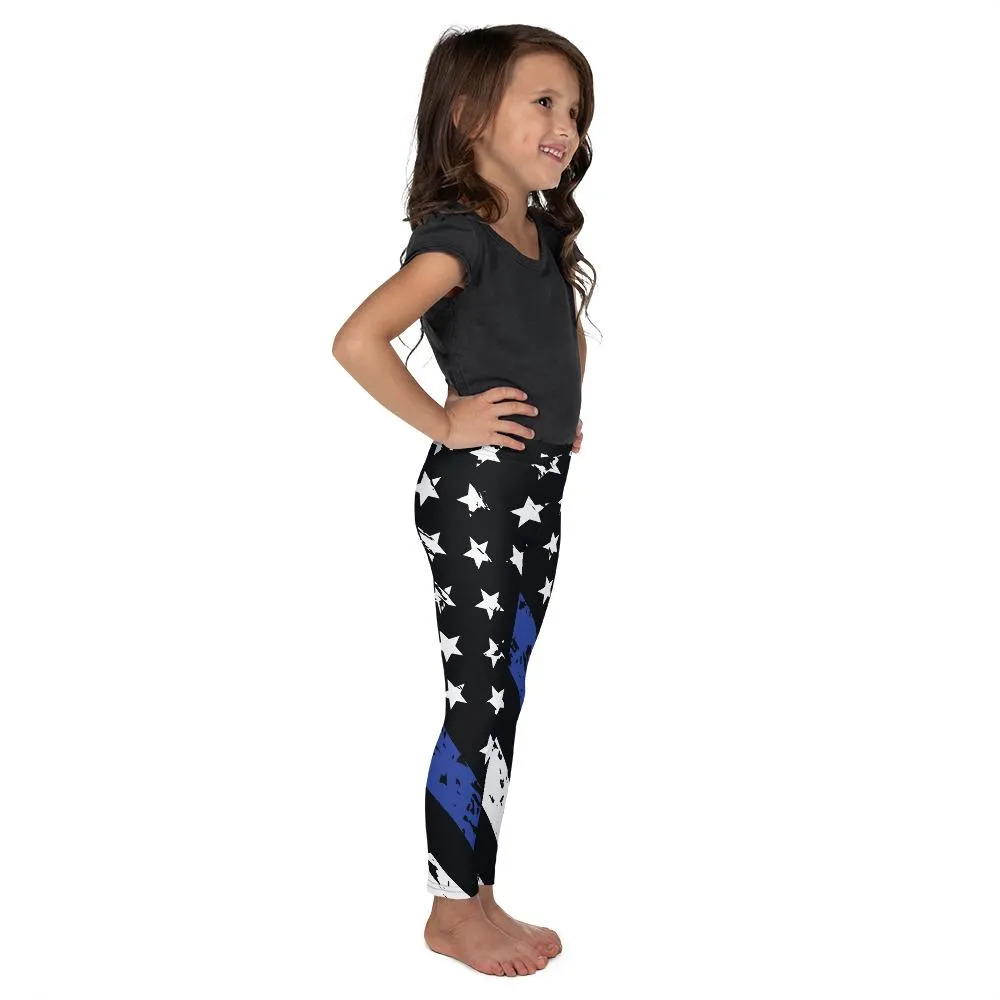 Thin Blue Line Kid's Leggings