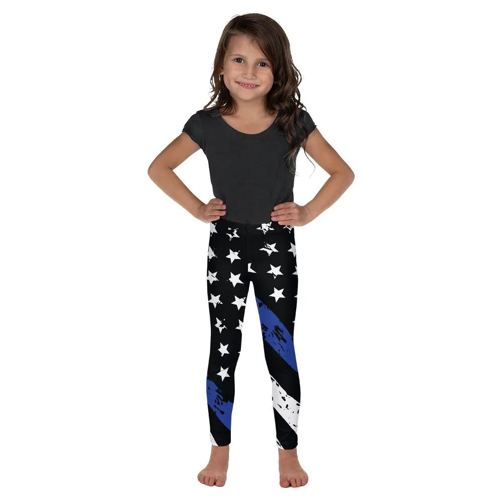 Thin Blue Line Kid's Leggings