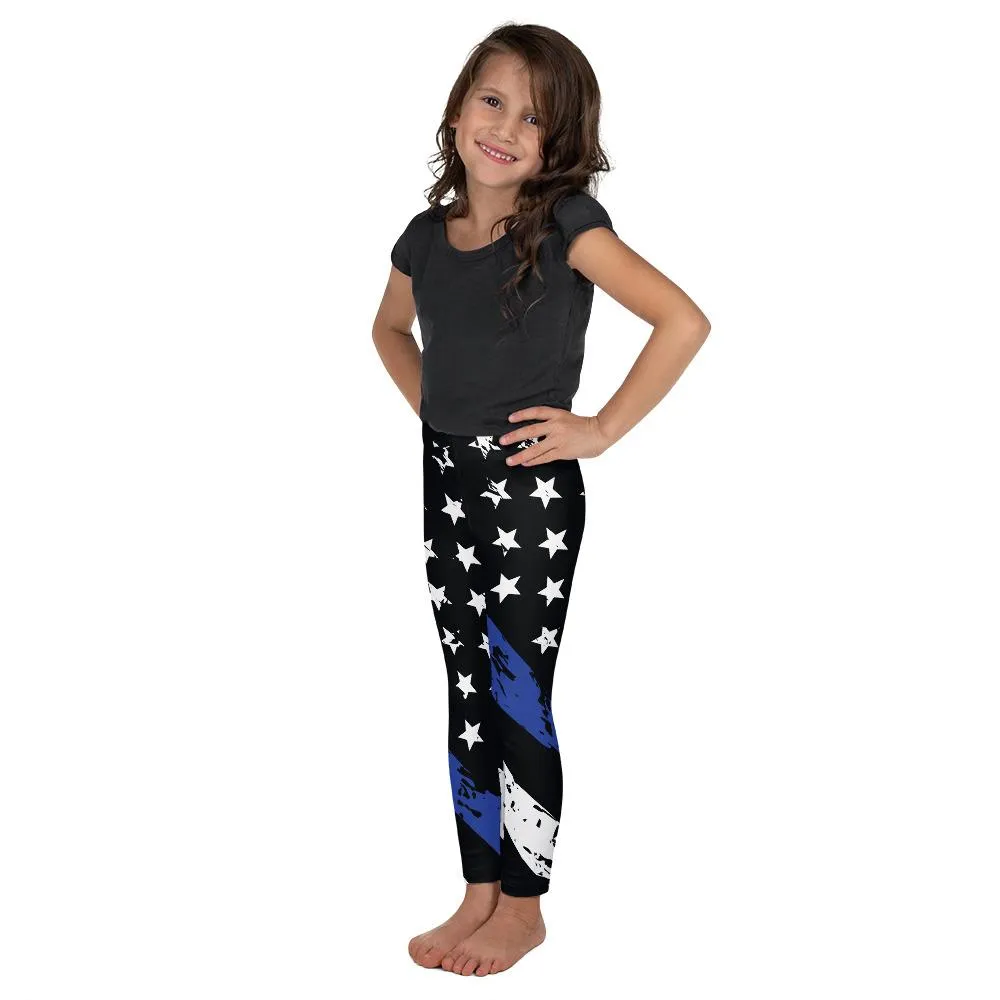 Thin Blue Line Kid's Leggings