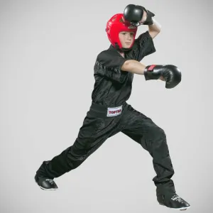 Top Ten Mesh Kickboxing Jacket Black/Black