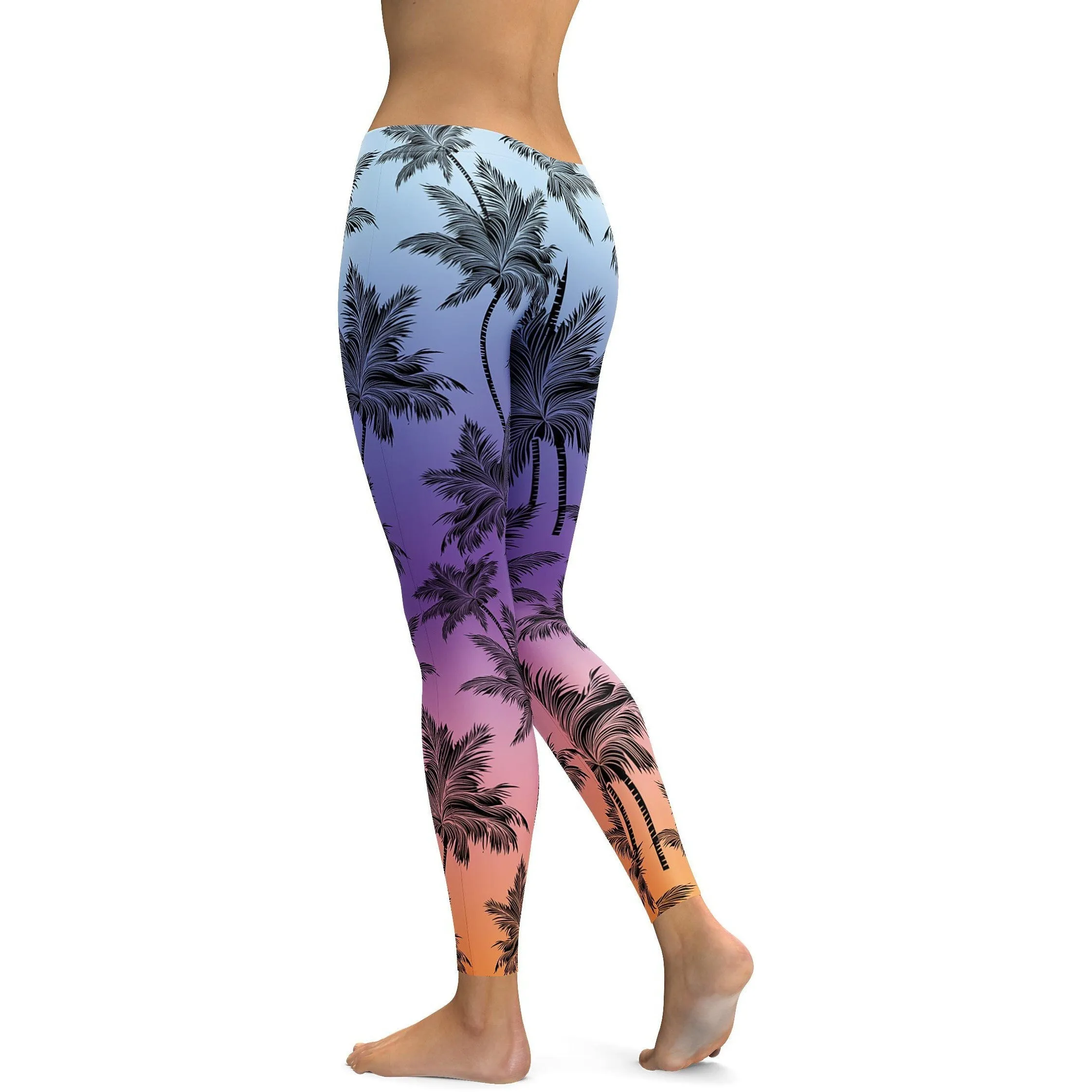 Tropical Palm Trees Leggings