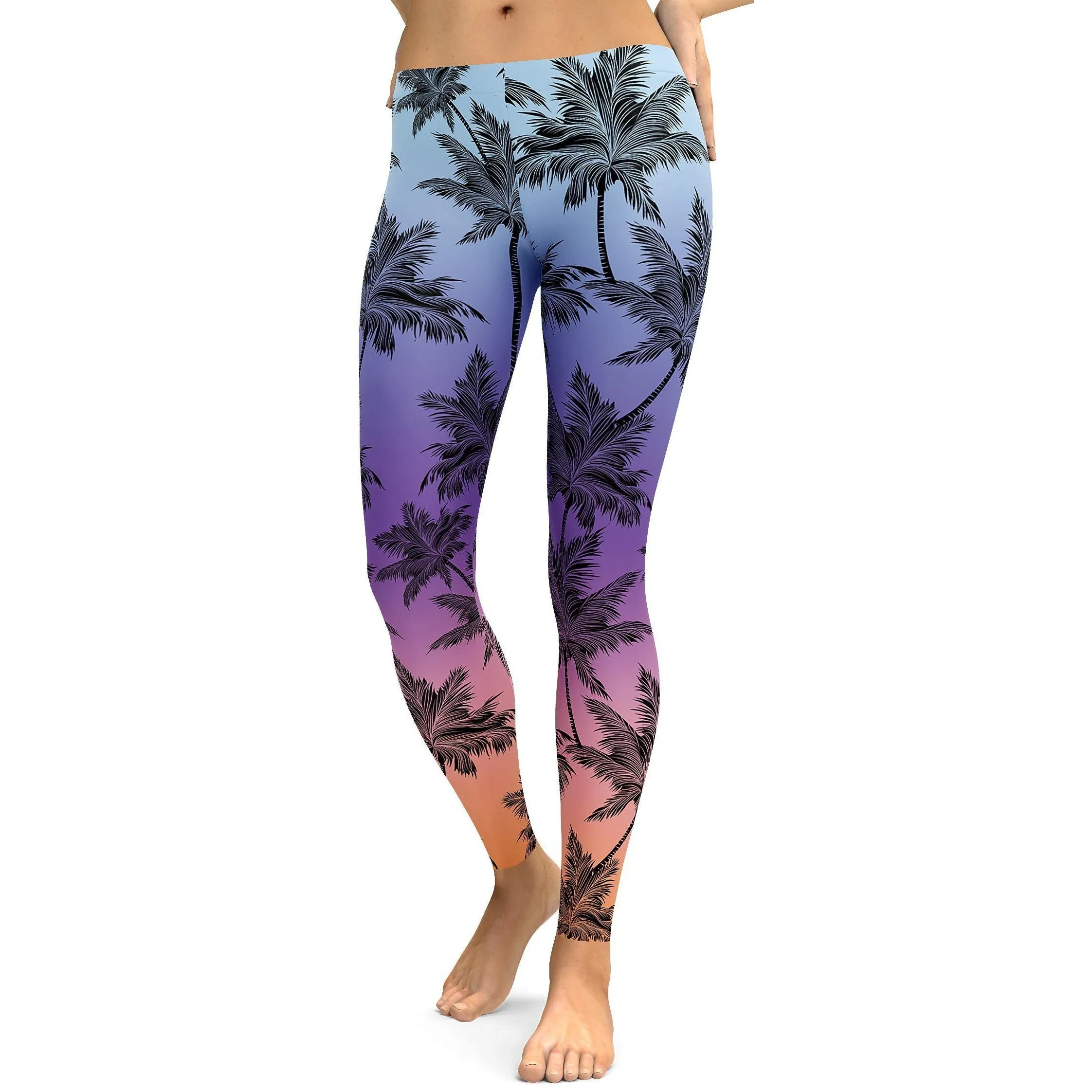 Tropical Palm Trees Leggings