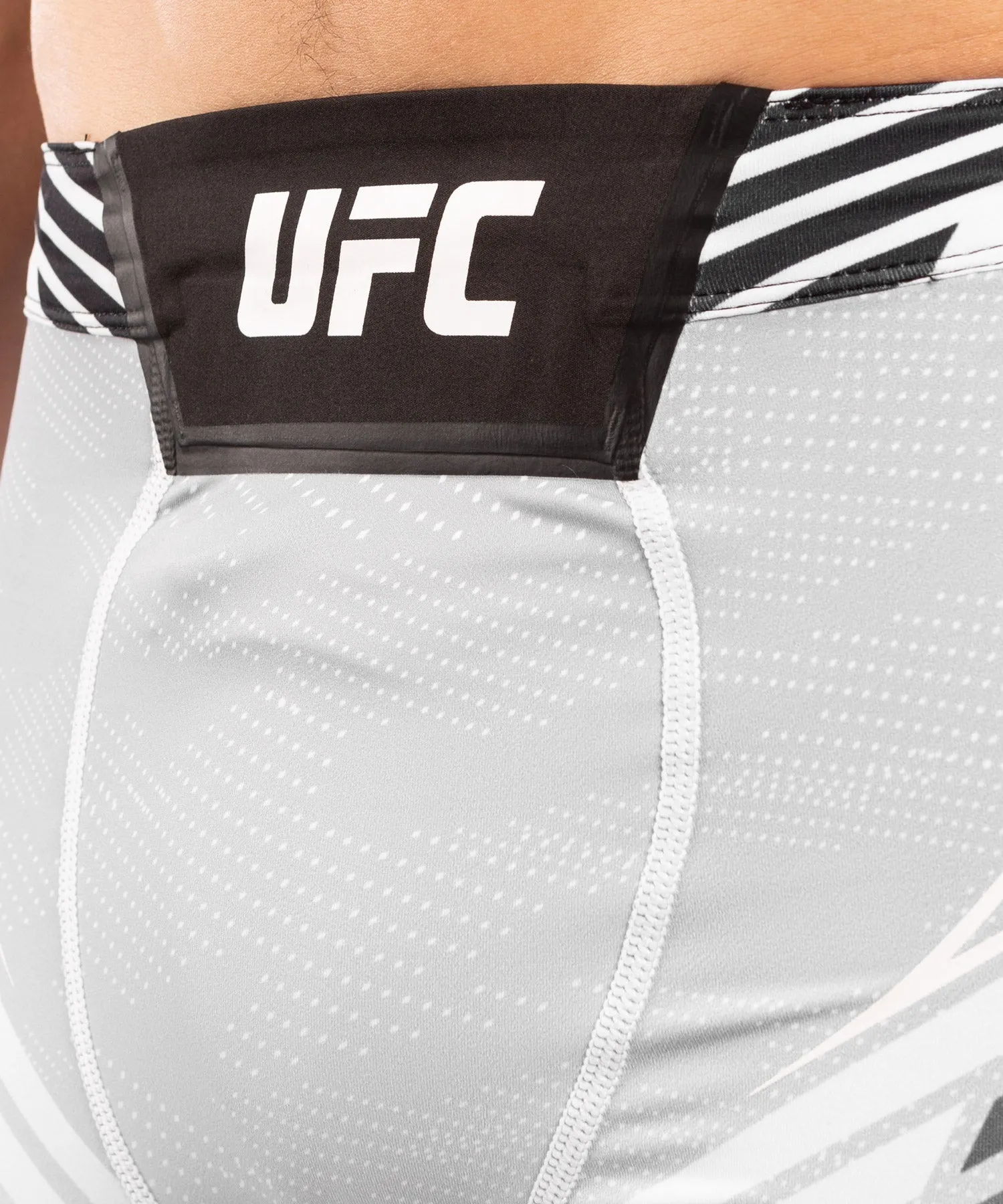 UFC Venum Authentic Fight Night Men's Vale Tudo Shorts - Short Fit - White