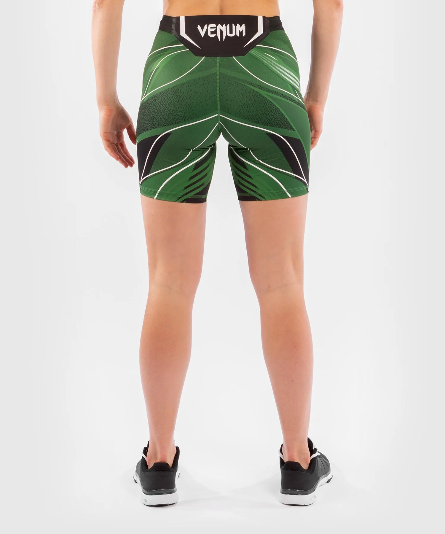 UFC Venum Authentic Fight Night Women's Vale Tudo Shorts - Long Fit - Green