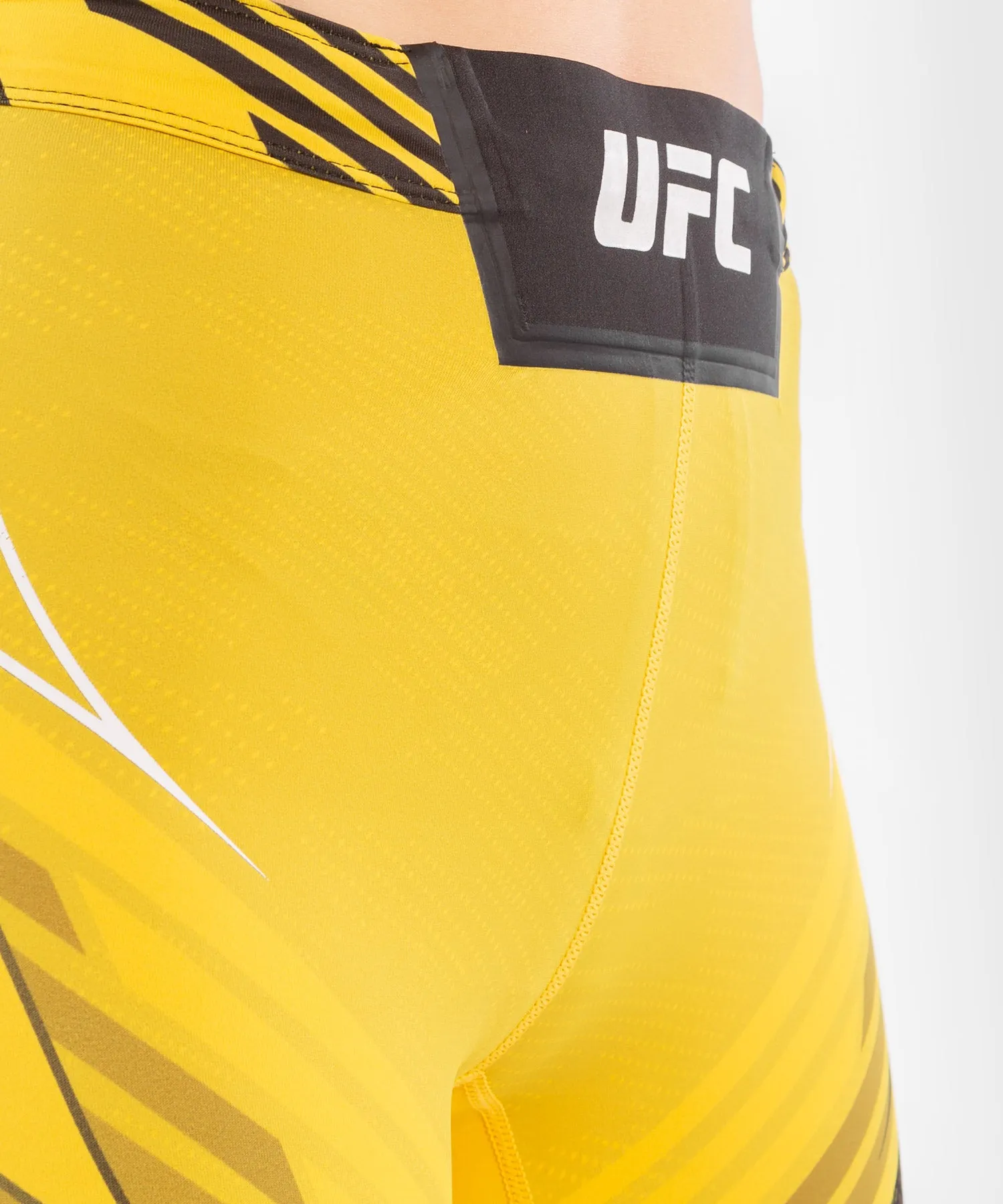 UFC Venum Authentic Fight Night Women's Vale Tudo Shorts - Long Fit - Yellow