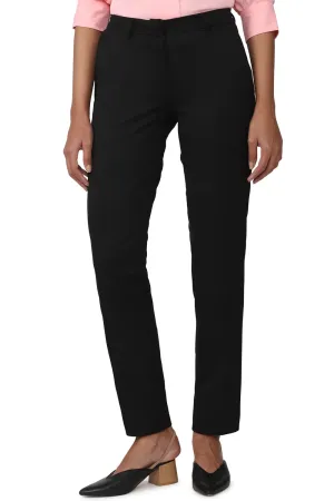 Van Heusen Women's Regular Pants (VWTFCRGBF67917_Black