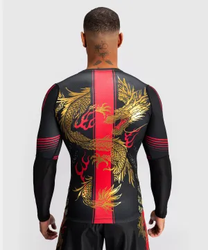 Venum x TEKKEN 8 - Marshall Law Rashguard - Black/Red/Gold