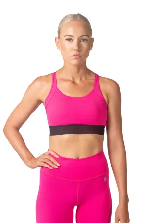 Women's All Sport Support Bra - Raspberry