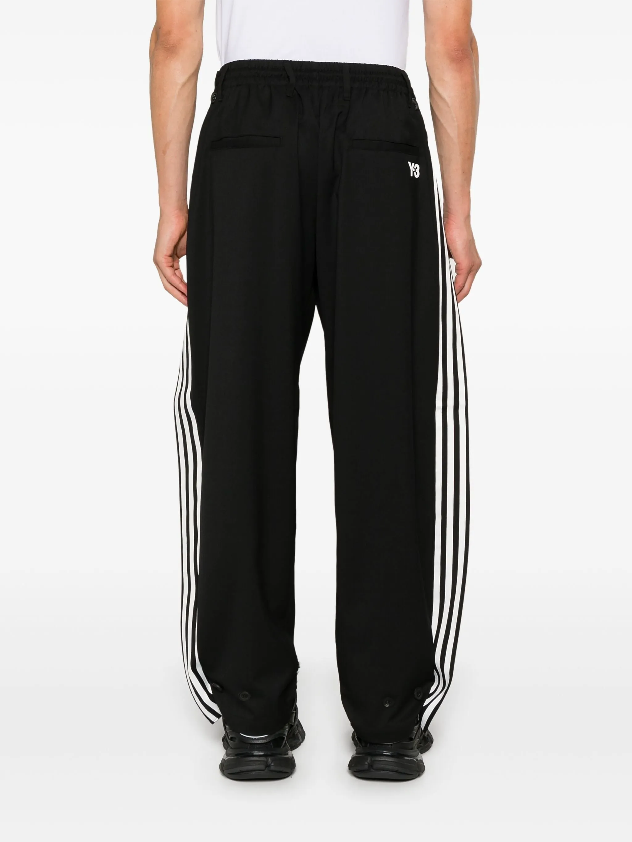 Y-3 3-STRIPE TRACK PANTS